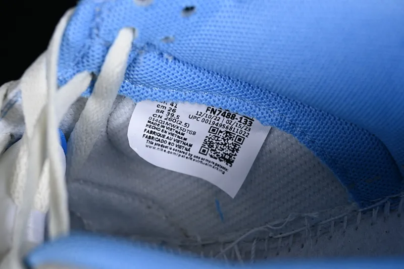 All categories Nk SB Dunk series Nk SB Dunk Low low-top sneakers F version Nk Dunk Low "Athletic Department" gray blue SB low-top casual sneakers FN7488-133